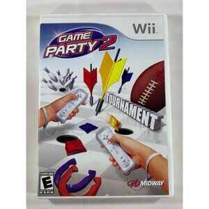 Nintendo Wii Game Party 2 Video Game 11 Games 2008 Complete with Manual Tested